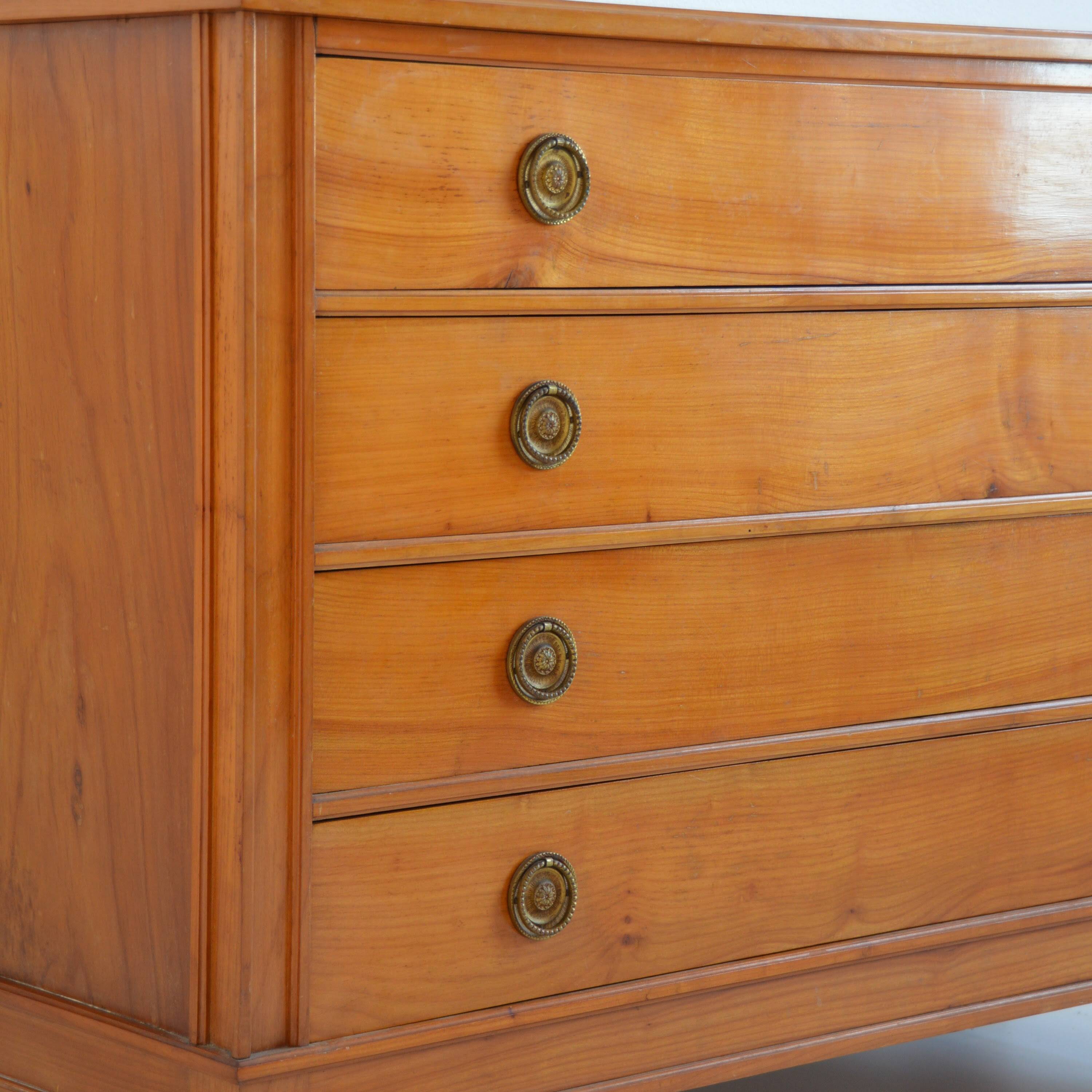 Vintage 1960s 4-drawer chest