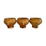 3 bowls onion soup