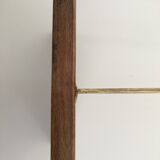 Heron in wood and brass