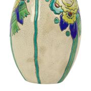 Vase Art Déco Polychrome Charles Catteau Boch Keramis D2366