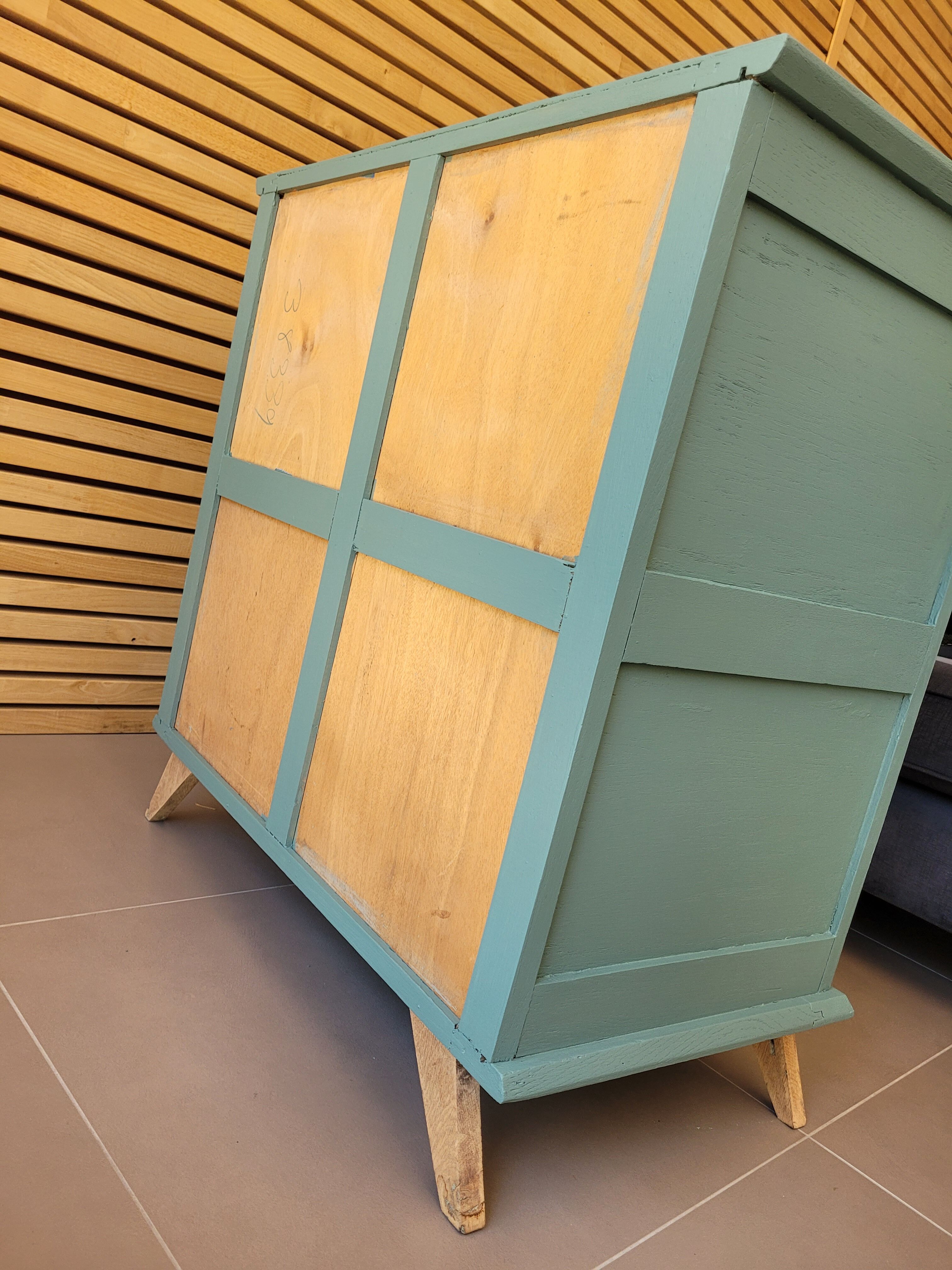 Vintage dresser 50 feet compass