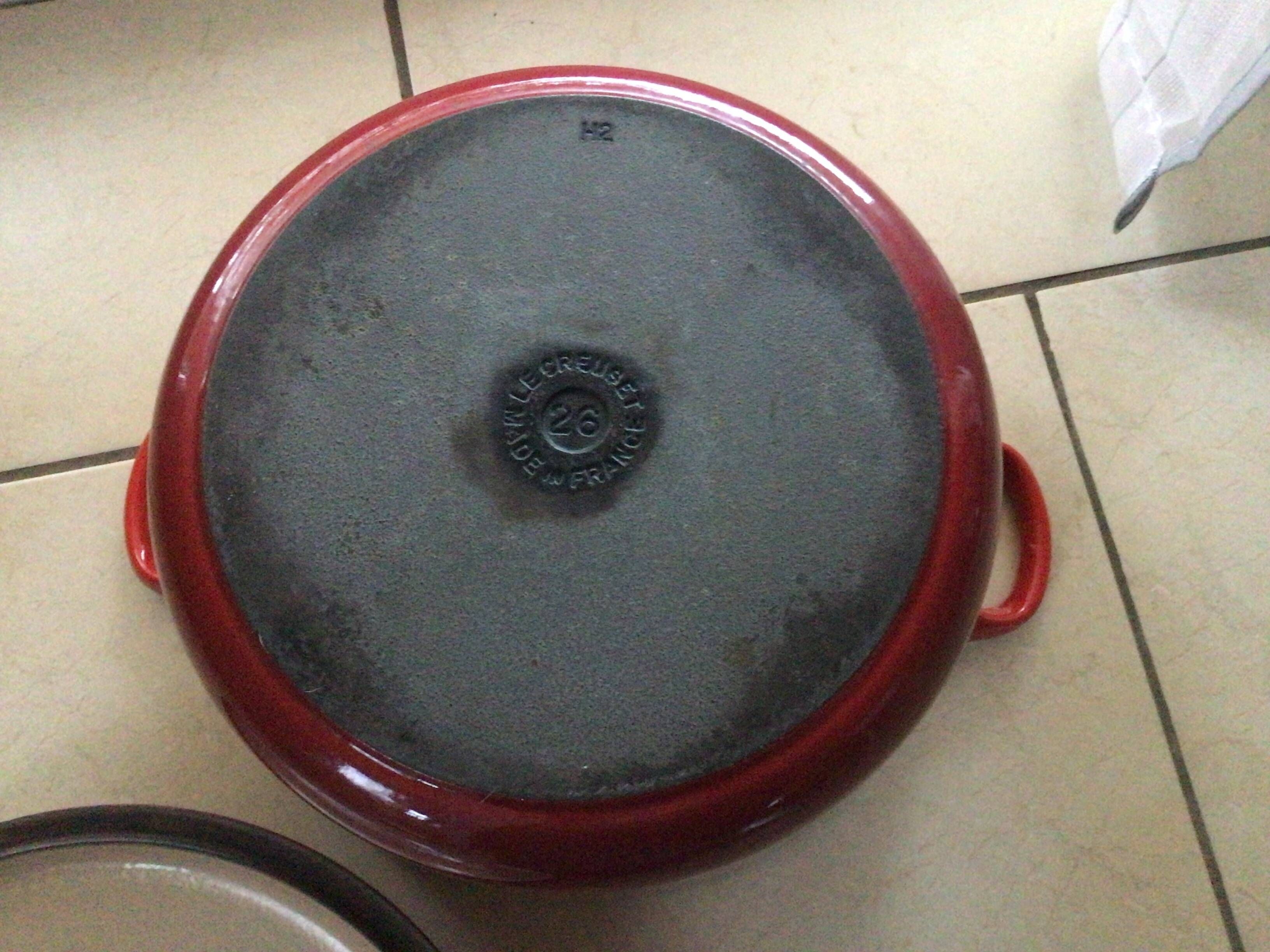 Le Creuset cocotte in very good condition 27 cm in diameter