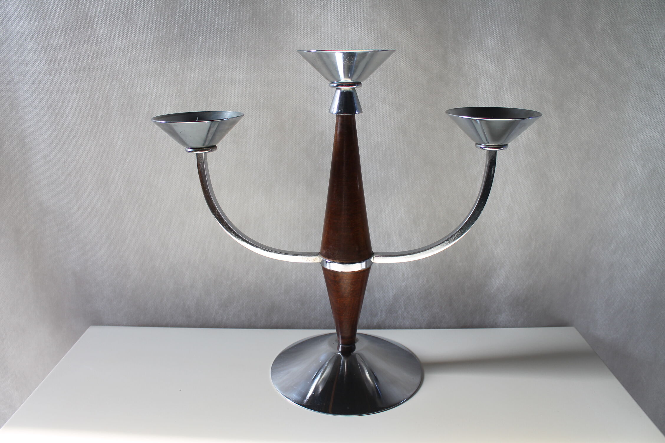 Three-branched candlestick