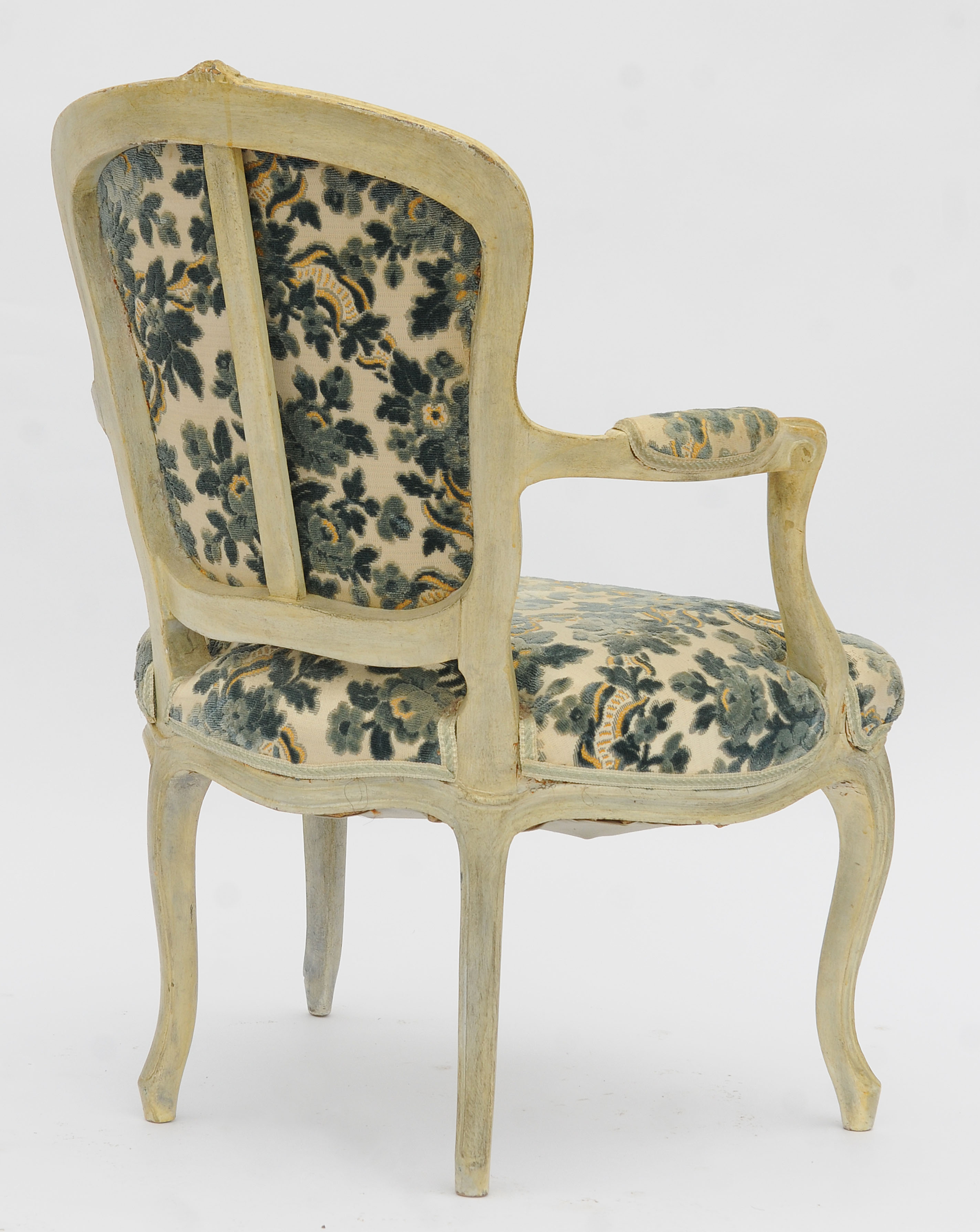 Louis XV-style convertible chair