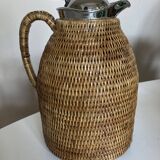 Thermos carafe covered in wickerdesign Ola Olson for Xtra 1980
