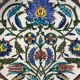 Iznik earthenware dish