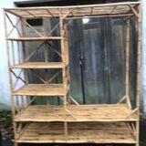 Bamboo wardrobe cabinet from Madagascar