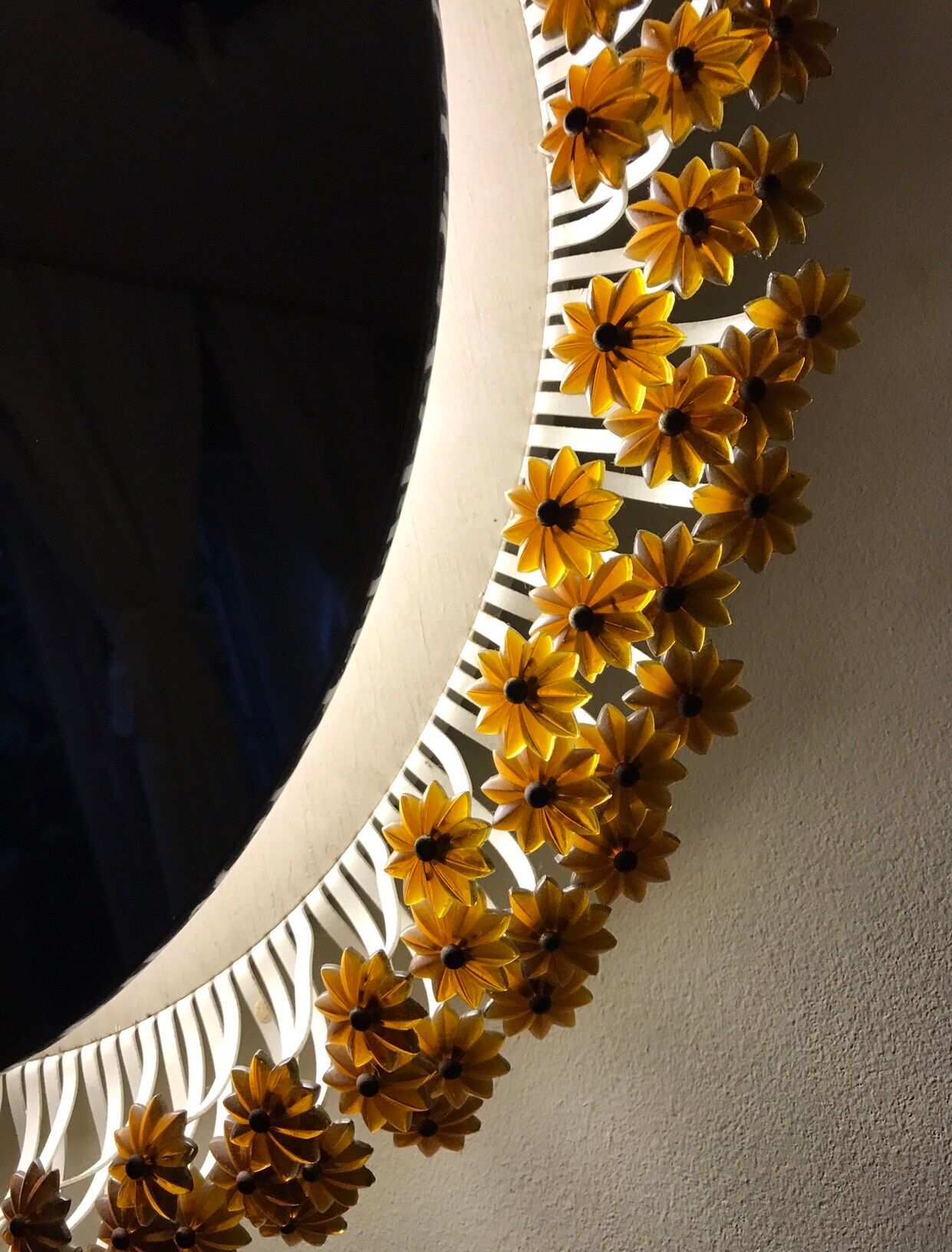 Illuminating mirror by Emil Stejnar for Rupert Nikoll, 1955