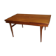 Danish Dining Room Table By Ejvind A. Johansson In Teak Around 1960