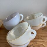 Coffee set 6 cups Harlequin Arcopal