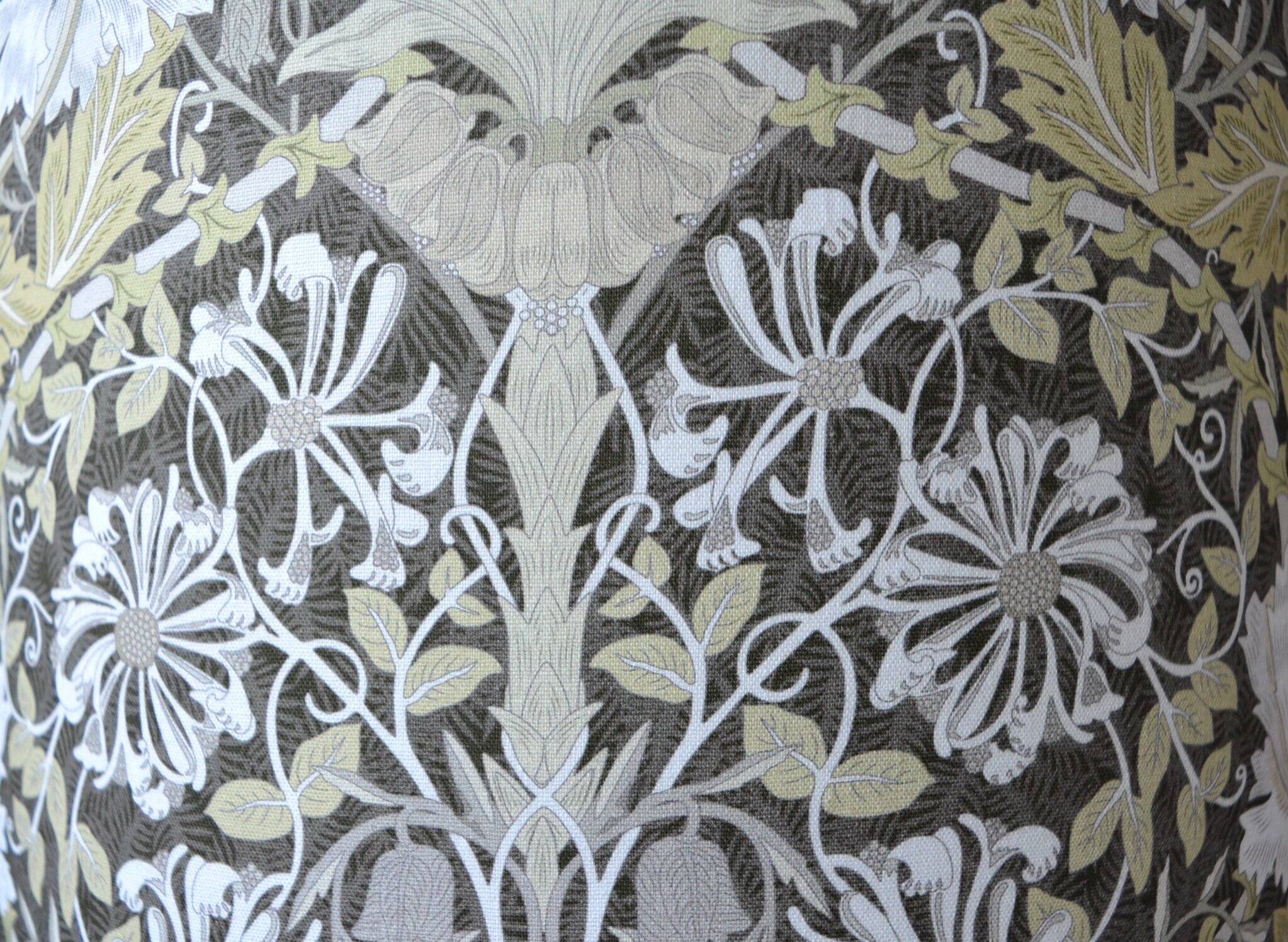 Art Nouveau lampshade flowers