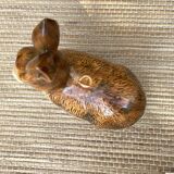 Ceramic rabbit, Caugant earthenware terrine