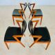 Danish vintage Kai Kristiansen model 42 chairs for Schou Andersens Møbelabrik