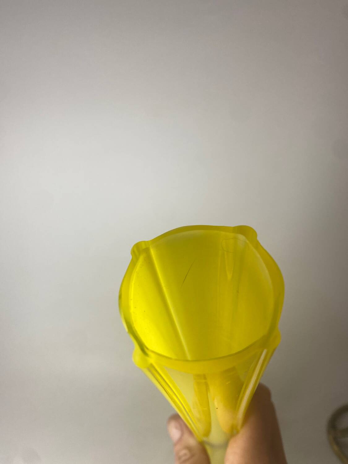 Yellow vase