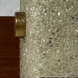 Vintage wall light, Perspex and wood, France, 1960.
