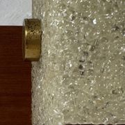 Vintage wall light, Perspex and wood, France, 1960.