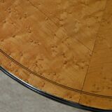 Speckled Maple Pedestal Table, Napoleon III Period – Part 2 of the 19th Century