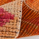 3x10 Pumpink Orange Vintage Runner Rug, 85x318Cm SK 22939