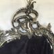 Nineteenth century mirror in silver bronze