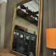 Former mirror late 19th in gilded wood - 180x120cm