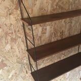 Vintage three-tier string shelf