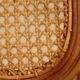 Paire de chaises en bois et cannage style Louis XV