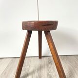 Brutalist tripod stool