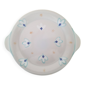 Boch blue pie dish, Belgian made