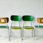 Chaises de bistro, ensemble de quatre