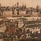 Optical view Capture of Colbert by the Russian army under the orders of General Roumazowz