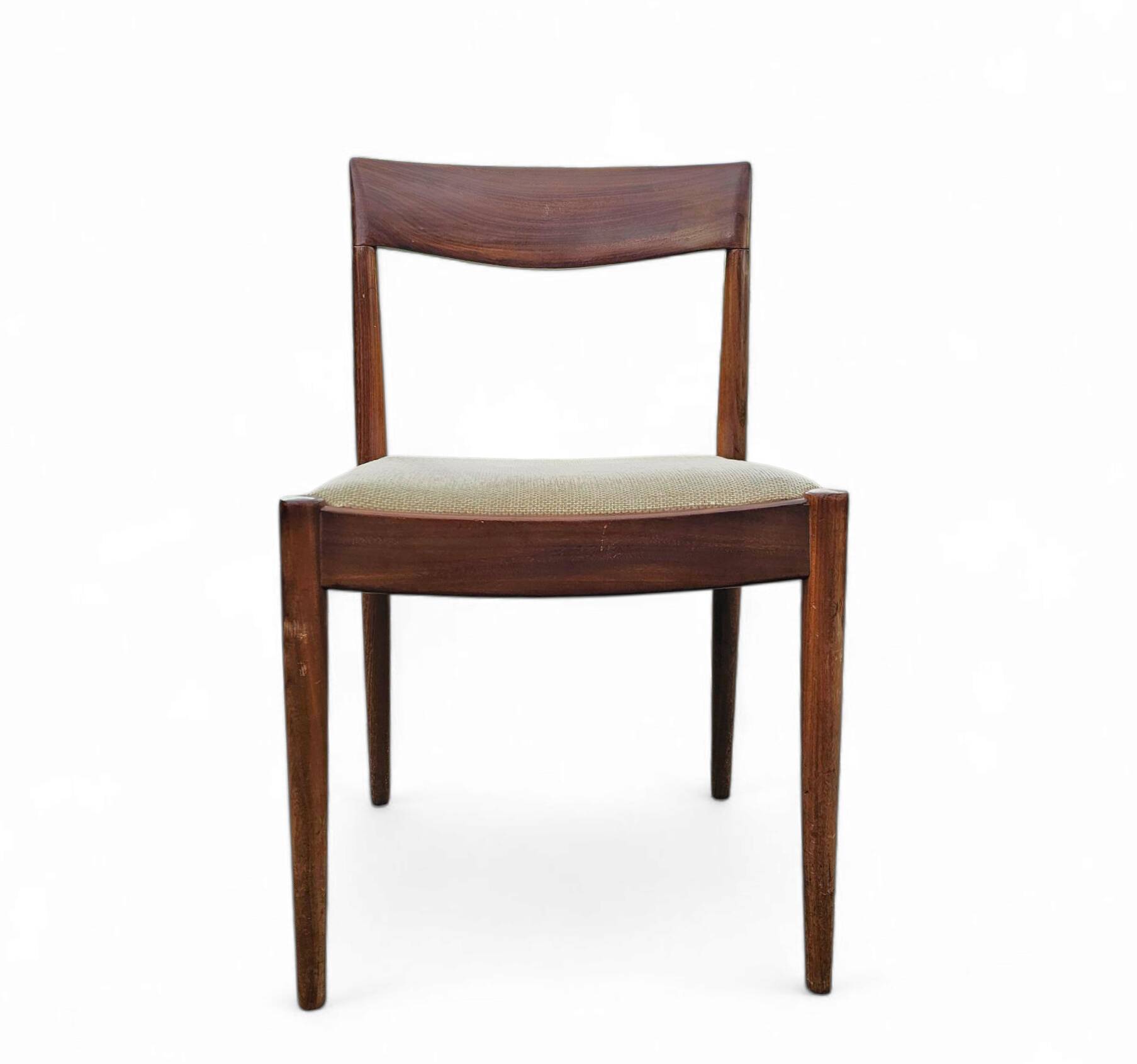 4 Scandinavian teak dining chairs / 1970s