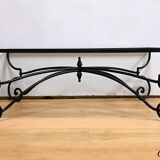 Art Nouveau Style Wrought Iron Coffee Table – 1940