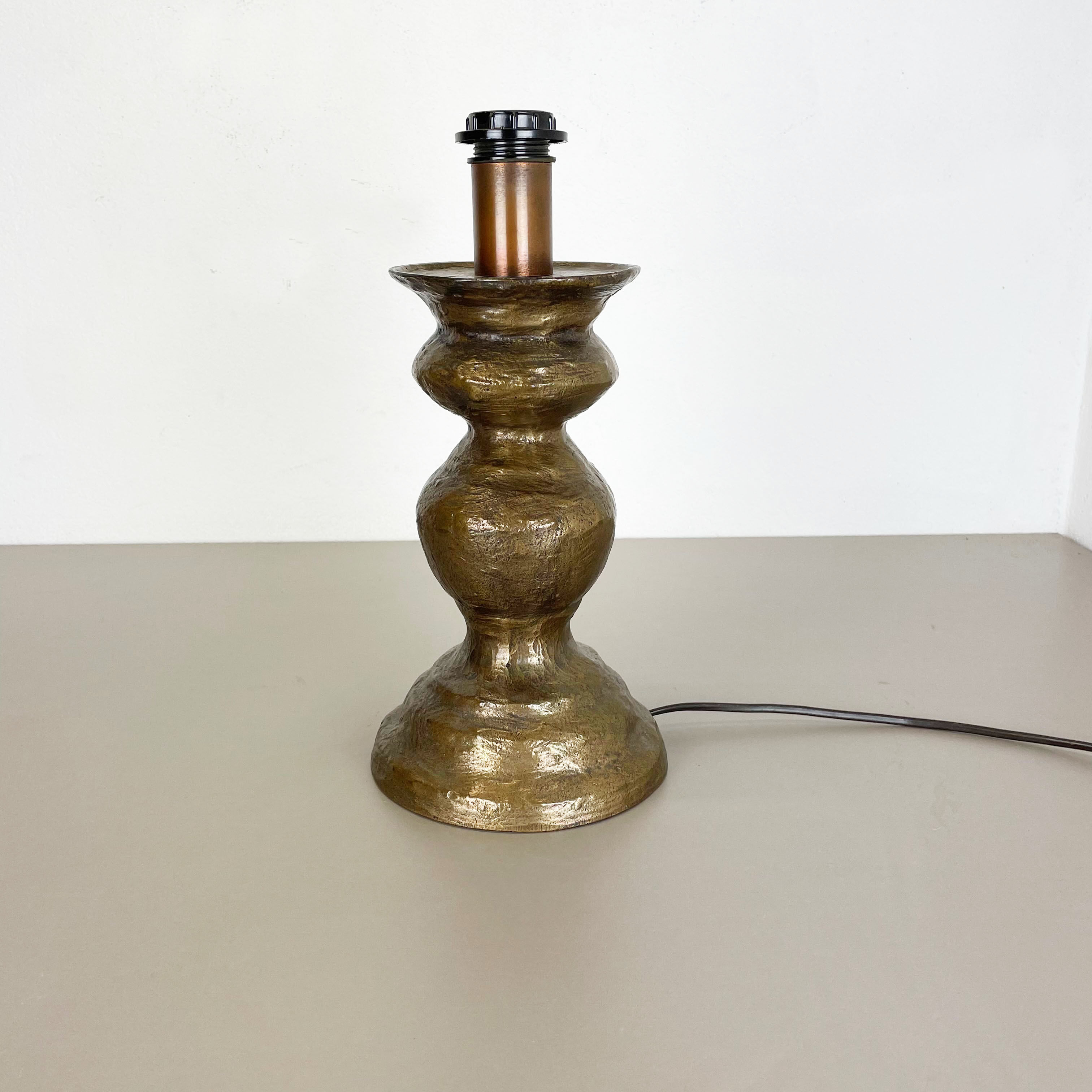 Original Kalmar Style Hollywood Regency Bronze Table Light, Austria, 1960s