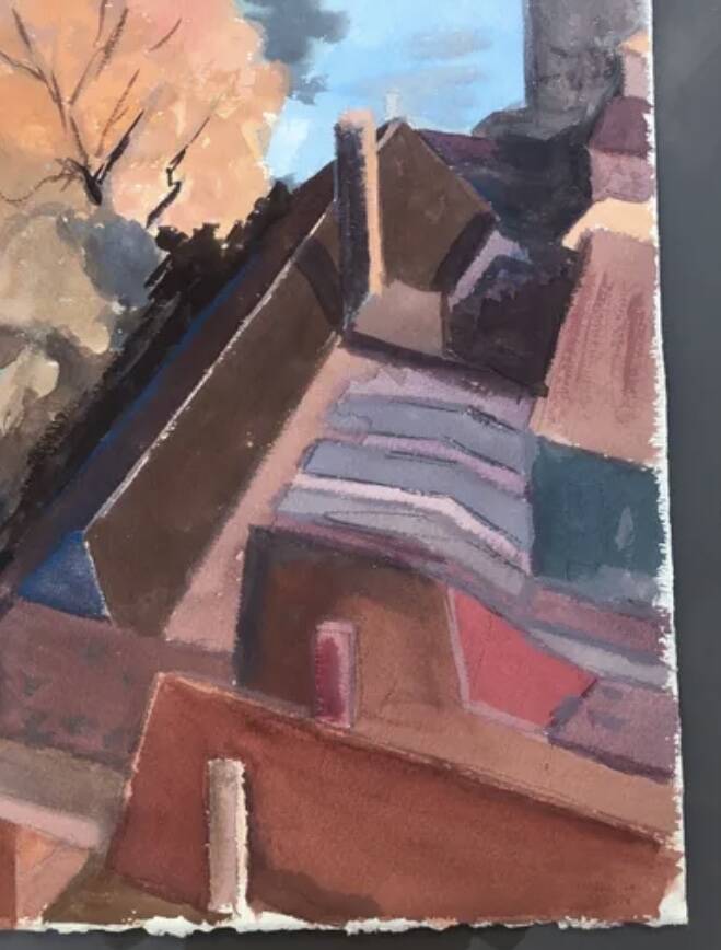 Roofs along the Seine