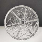 Vase en cristal décor de pastilles 25,5 cm