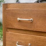 Vintage chest of drawers compass feet