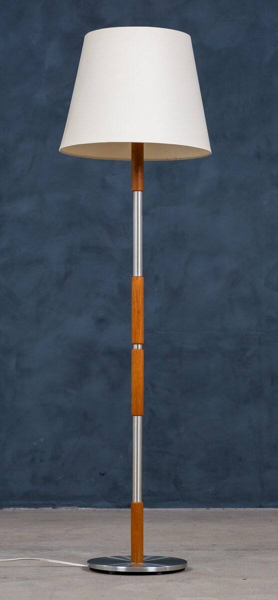 Mid-Century Teak Floor Lamp, Denmark, 1960s