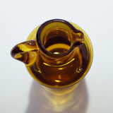 Pichet en verre jaune Kosta Boda par Ernest Gordon