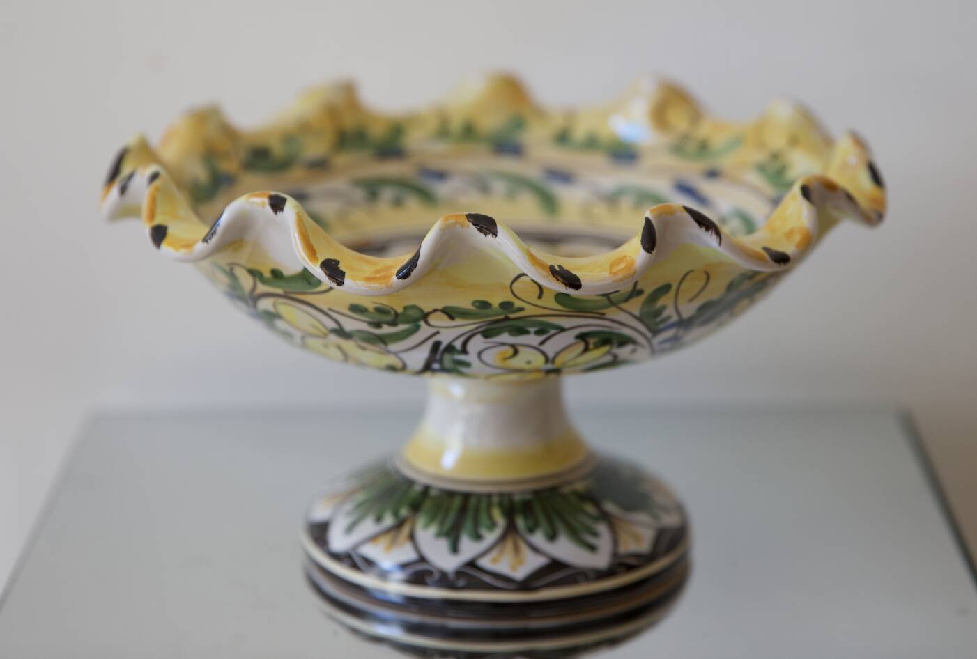 coupe à fruit céramique sicilienne