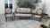 Louis XVI style antique sofa and armchair