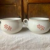 Two large Denby Gypsy stoneware English breakfast mugs