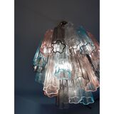 Lustre multicolore en verre de murano « tronchi » d50