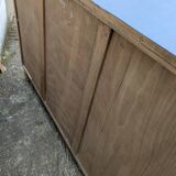 Buffet peint en bleu-gris
