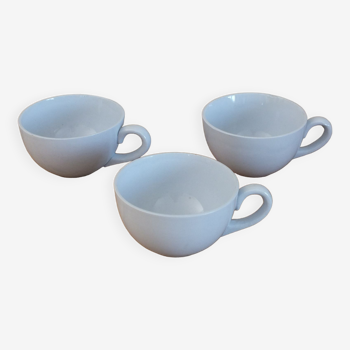 3 cups Moulin des Loups blue/powder grey