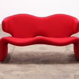 Two-seater Djinn Sofa by Oliver Mourgue 1960