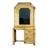 Vintage bamboo dressing table 1970