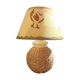 Small lamp to lay foot rattan ball, vintage