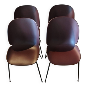 lot de 4 chaises Beetle