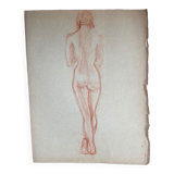 Dessin de nu féminin