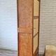 Renovated old oak cabinet, walnut magnifying glass and canning